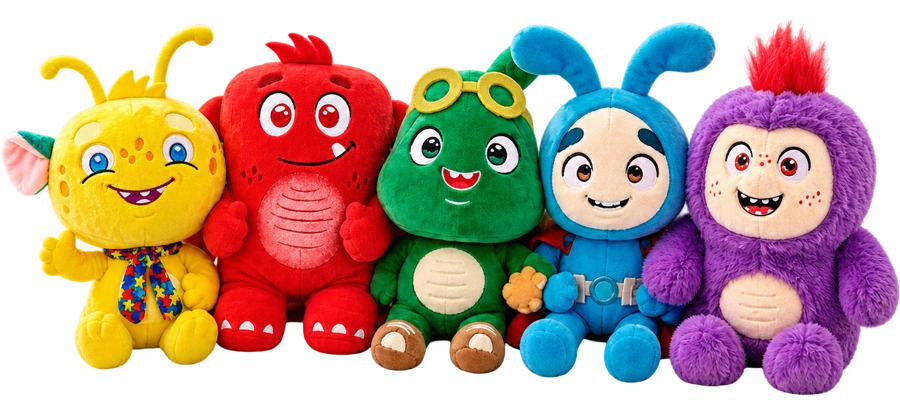 Pelúcia Luci Luci A Turma