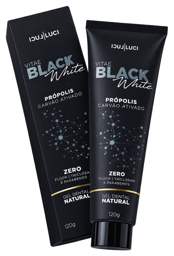 Gel Dental Vitae Black White