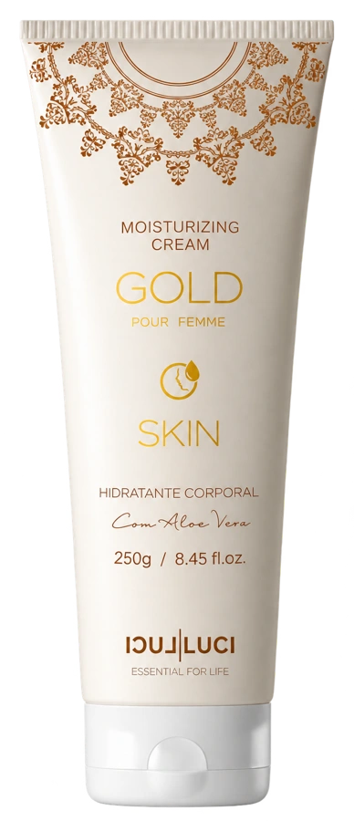Loção Hidratante Gold Skin